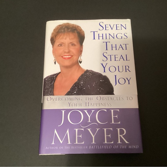 Joyce Meyer Book - Seven Things That Steal Your Joy - Picture 1 of 6